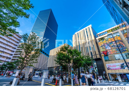 旧東京都庁舎の跡地の写真素材