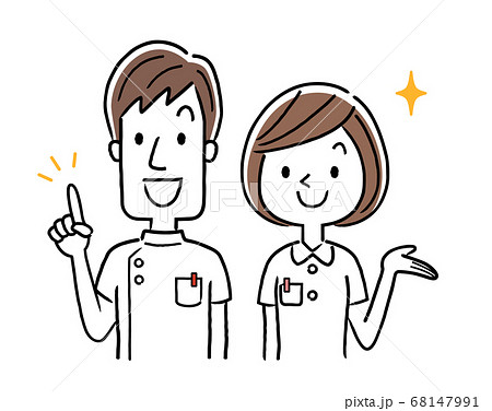 看護師 ナースのイラスト素材集 ピクスタ