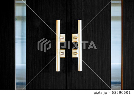 会議室 ドア 入口 部屋の写真素材
