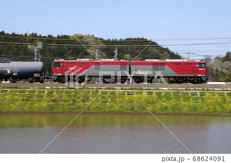 金太郎 貨物列車の写真素材