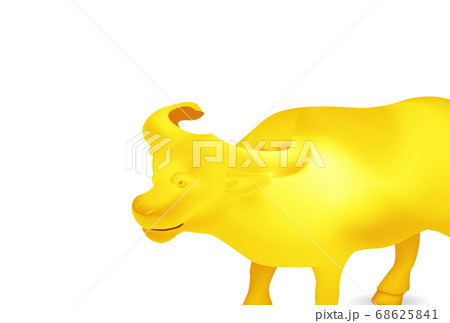 丑　年賀状　干支　背景