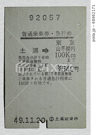 切符 山手線 改札 乗車券の写真素材 - PIXTA