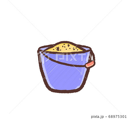 砂遊びのイラスト素材