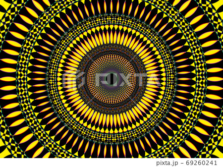 パターン ステンドグラス 花 壁紙のイラスト素材