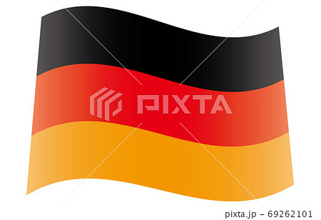 ドイツ国旗のイラスト素材集 ピクスタ