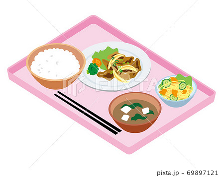 給食センターのイラスト素材