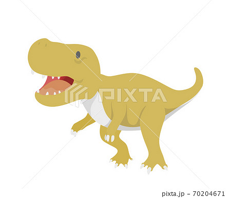 ティラノサウルス かわいいのイラスト素材 Pixta