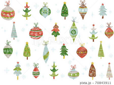 北欧 クリスマスのイラスト素材