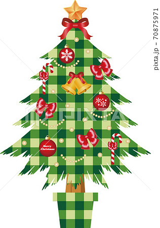 美しい イラスト もみの木 シンプルの写真素材