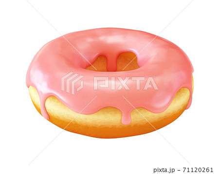 ドーナツ屋のイラスト素材