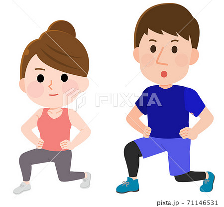 インナーマッスルのイラスト素材