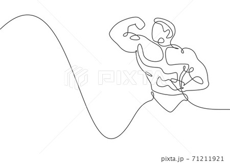 六ポーズのイラスト素材