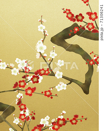 和柄 花 背景 和のイラスト素材