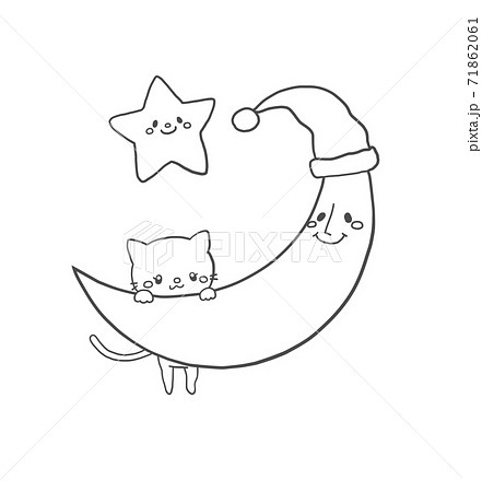 おやすみ イラスト おやすみなさいの写真素材