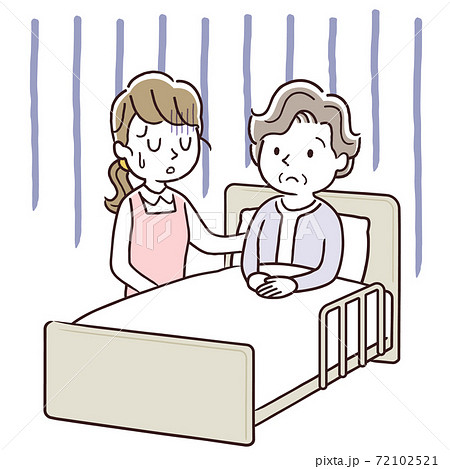 認知症のイラスト素材集 ピクスタ