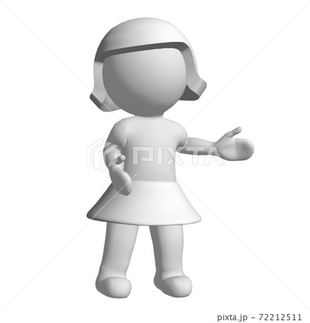 アカペラで歌っている子のイラスト素材