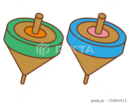 こまのイラスト素材 こまのイラスト素材