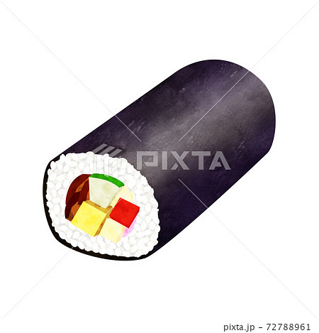 恵方巻きのイラスト素材