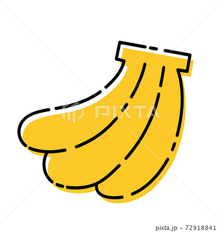 バナナのイラスト素材集 ピクスタ