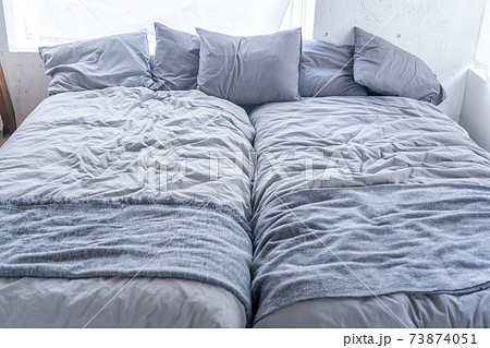 シーツ 背景の写真素材