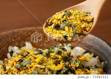 ふりかけ のりたまの写真素材