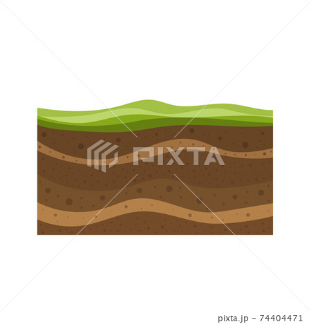 大地 地面 テクスチャ 土のイラスト素材