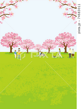 桜の木のイラスト素材集 ピクスタ