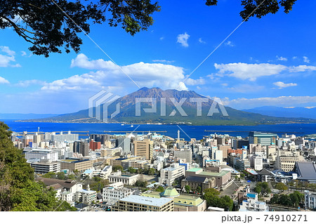 桜島の写真素材集 ピクスタ