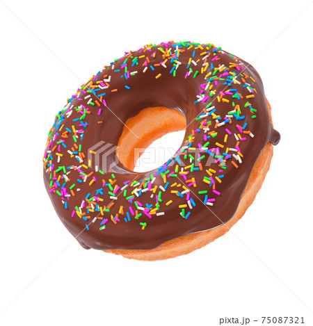 ドーナツ屋のイラスト素材