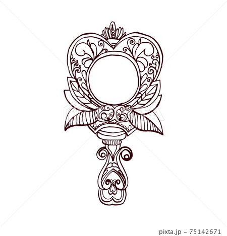 ベクター シンデレラシルエット シンデレラ プリンセスのイラスト素材