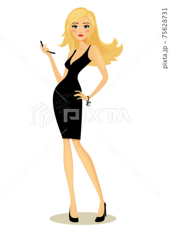 黒服のイラスト素材 Pixta