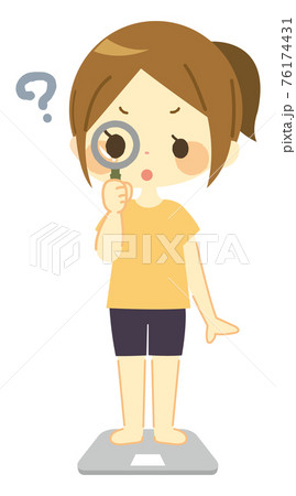 健康観察のイラスト素材
