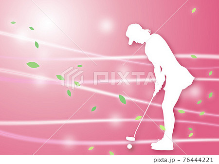ゴルフ スイングのイラスト素材集 ピクスタ