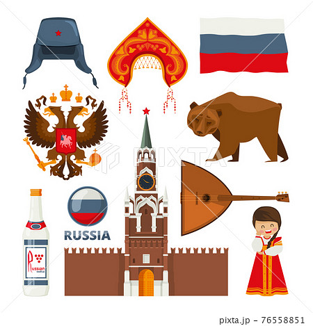 ロシア風のイラスト素材