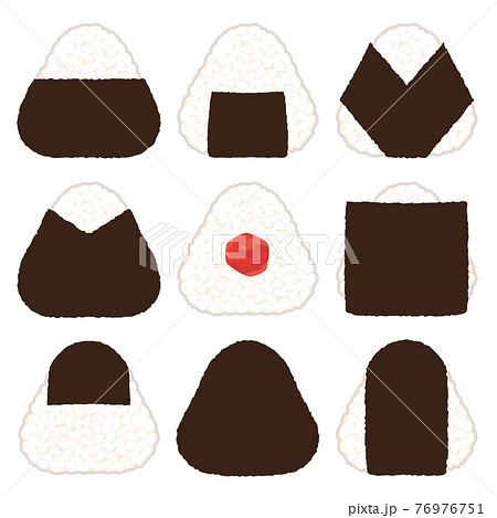 コンビニおにぎりのイラスト素材 コンビニおにぎりのイラスト素材