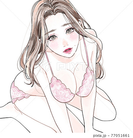 ナイスバディ イラスト セクシーの写真素材