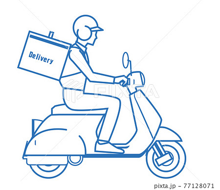 原付 スクーターのイラスト素材集 ピクスタ