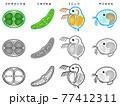 かわいいミジンコのイラスト素材のイラスト素材