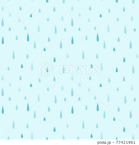 梅雨 雨 パターン 壁紙のイラスト素材