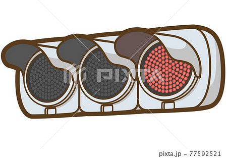信号機のイラスト素材集 Pixta ピクスタ