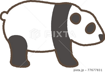 パンダ 中国のイラスト素材