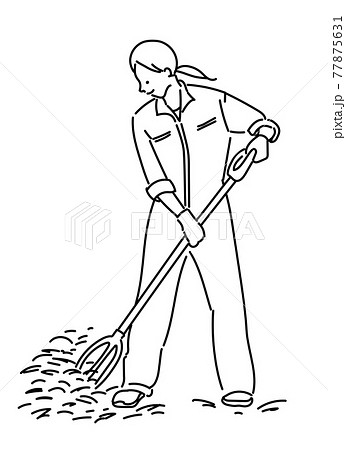 農業体験のイラスト素材