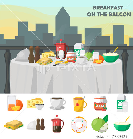 クローシュ 料理の写真素材