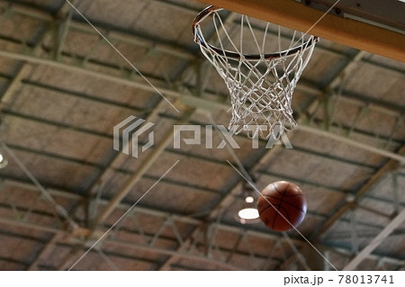 Nba 背景 バスケットボールの写真素材