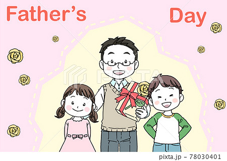 シャツワンピースのイラスト素材