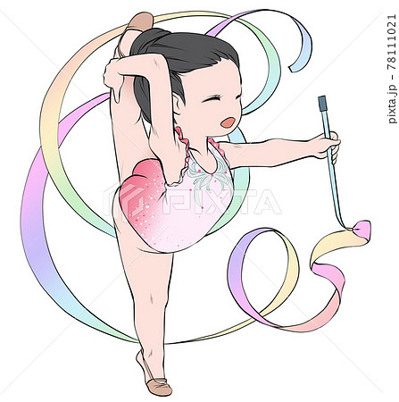 Rhythmic gymnastics equipment - Stock Illustration [70244542] - PIXTA
