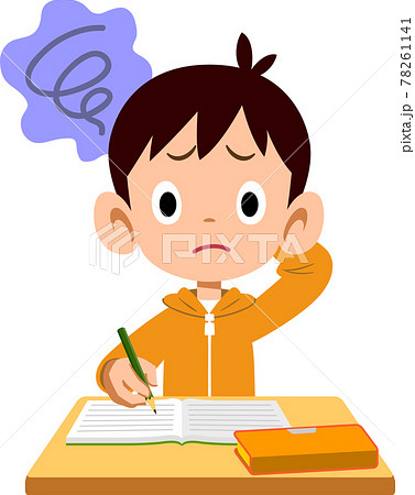 小学生 男の子のイラスト素材