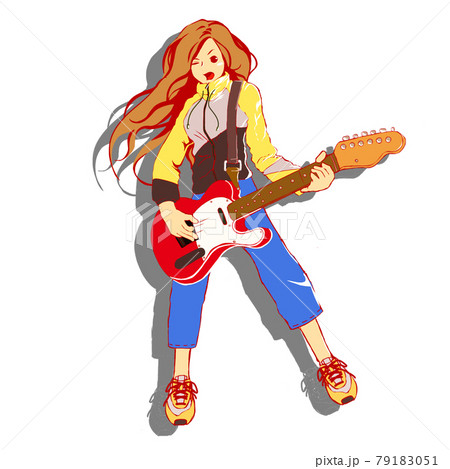 ギタリストのイラスト素材集 ピクスタ