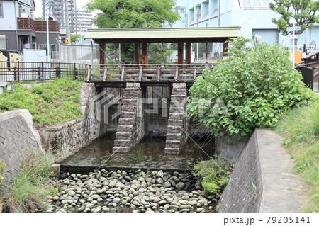 黒川樋門の写真素材 - PIXTA