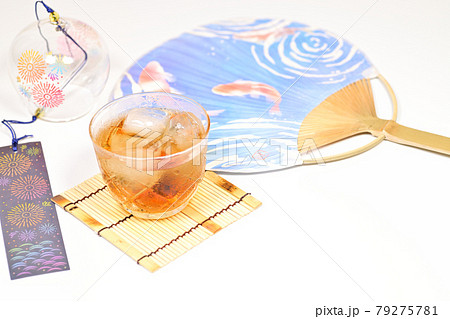 麦茶の写真素材